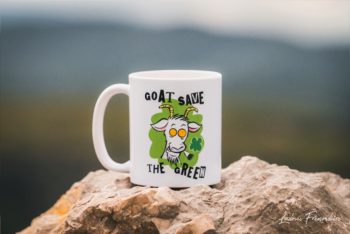 Mug Goat Save the Green