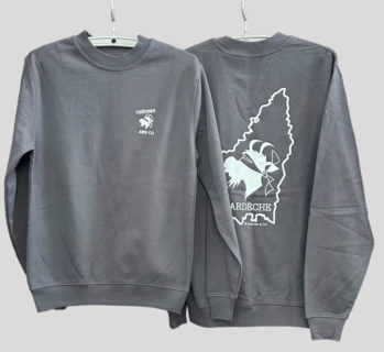 sweat Ardechica gris foncé