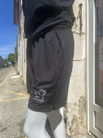 Short de sport noir