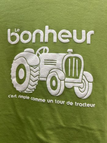 Tracteur forever vert