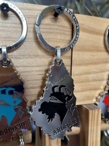 PORTE-CLE ARDECHICA METAL