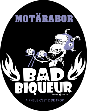 Sticker Bad Biqueur Motärabor