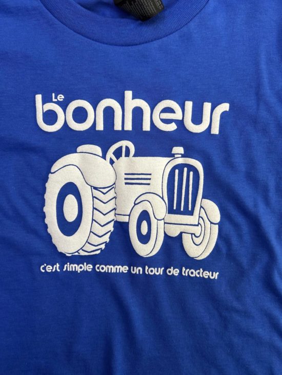 Tracteur forever enfant bleu