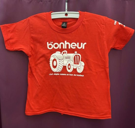 Tracteur forever enfant rouge