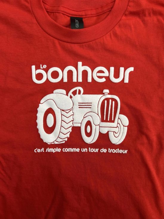 Tracteur forever enfant rouge