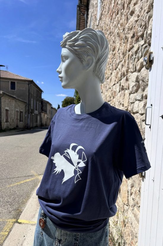 Chèvre masquée bleu denim